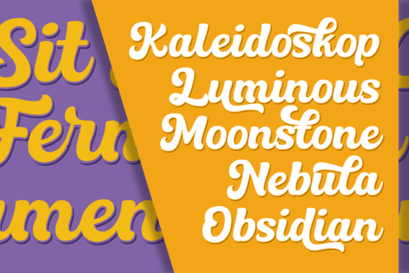 Nadel Script Font PNG with transparent background - Preview 6