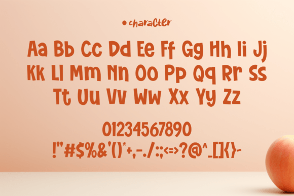 Novibes Display Font PNG with transparent background - Preview 1