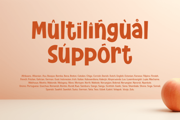 Novibes Display Font PNG with transparent background - Preview 2