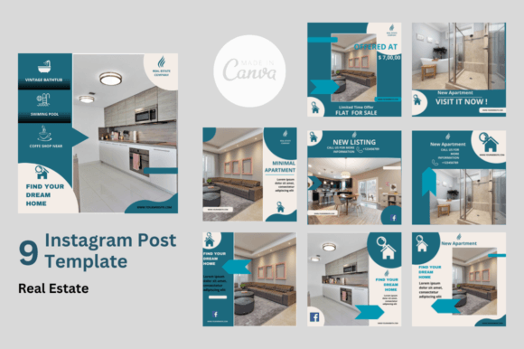 Real Estate Instagram Post