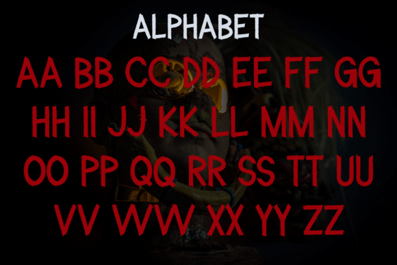 Abyzou Font PNG with transparent background - Preview 2