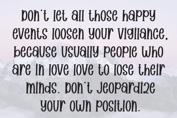 Always Happy Font - Preview 5