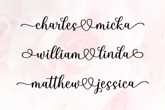 Anggie Manish Font PNG with transparent background - Preview 3