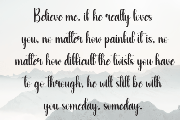 Between Font - Preview 5