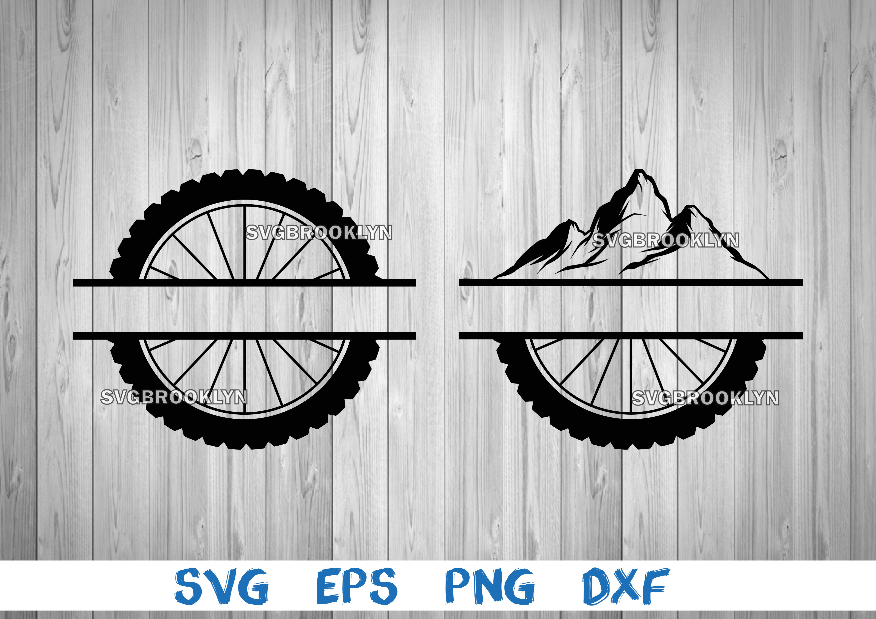 Bicycle Tire Monogram Graphic by SVGBROOKLYN · Creative Fabrica
