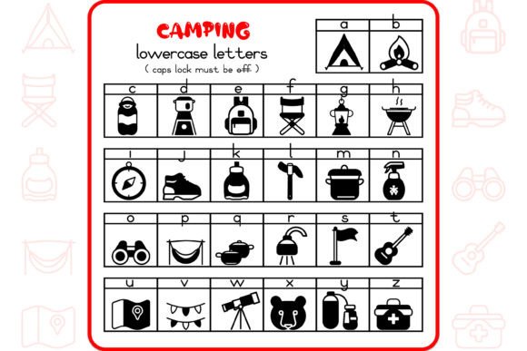 Camping Font - Preview 2
