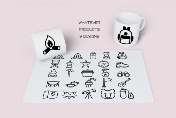 Camping Font - Preview 5