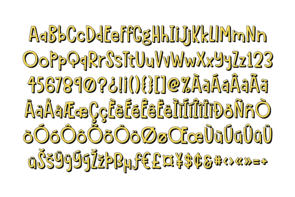 Cartoon Saturday Font - Preview 6