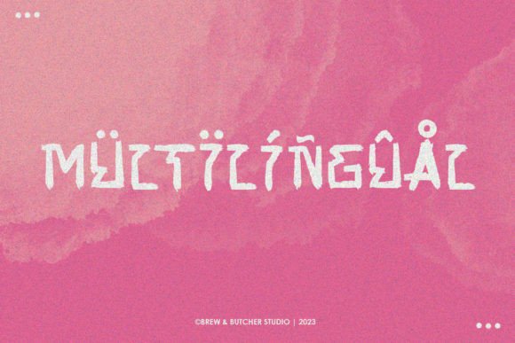 Chooked Font - Preview 3