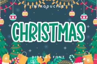 Christmas Font by nicetrip7
