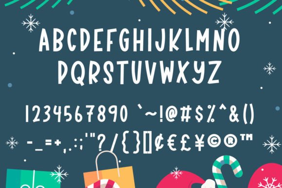 Christmas Font - Preview 3