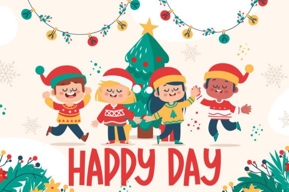 Christmas Font - Preview 4