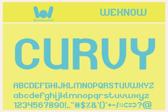 Chubby Font - Preview 1