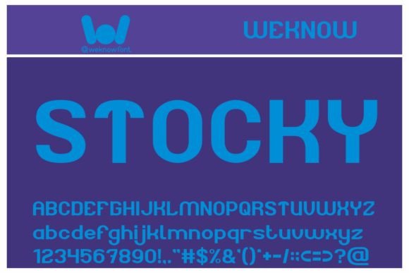 Chubby Font - Preview 2