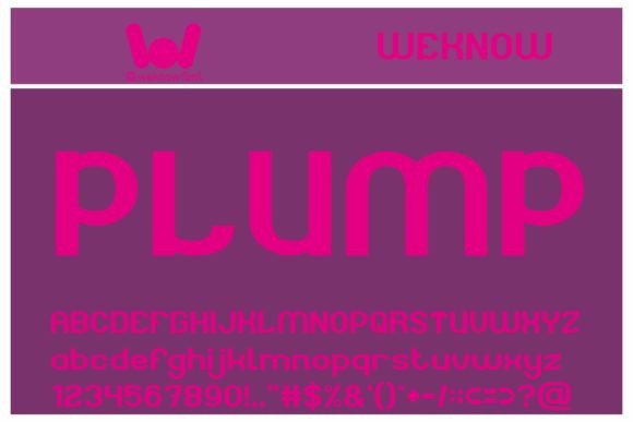 Chubby Font - Preview 3