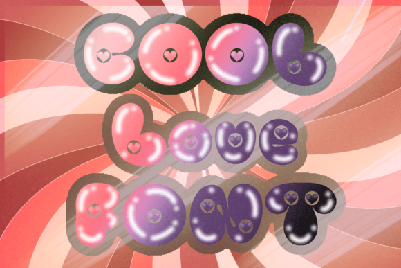 Chuppy Heart Font - Preview 1