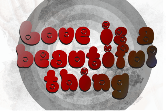 Chuppy Heart Font - Preview 5