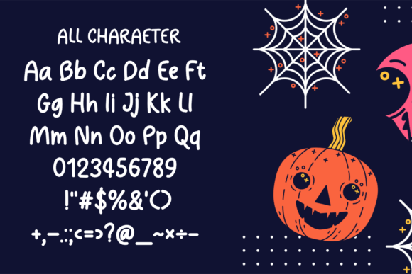 Cobweb Corner Font - Preview 3