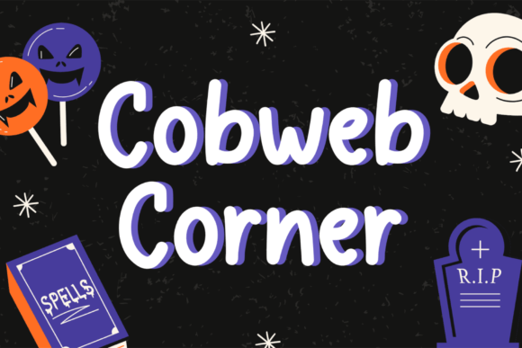 Cobweb Corner Font - Preview 4