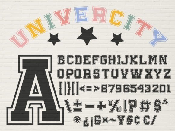 College Font - Preview 3