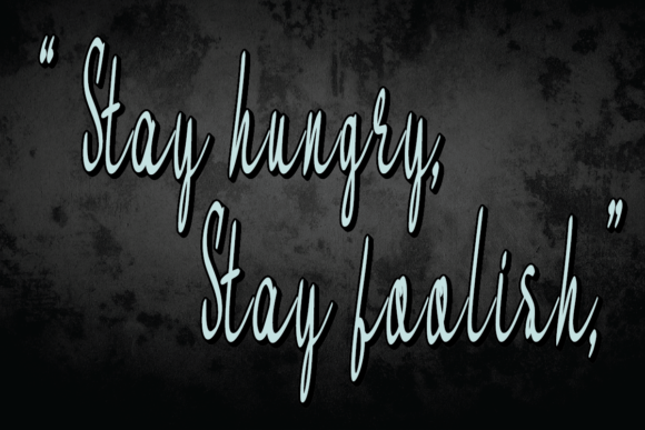 Continous Roll Font - Preview 2