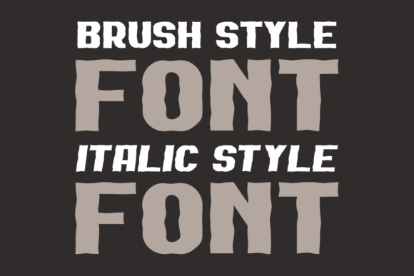 Dexan Gorisa Brush Font - Preview 1