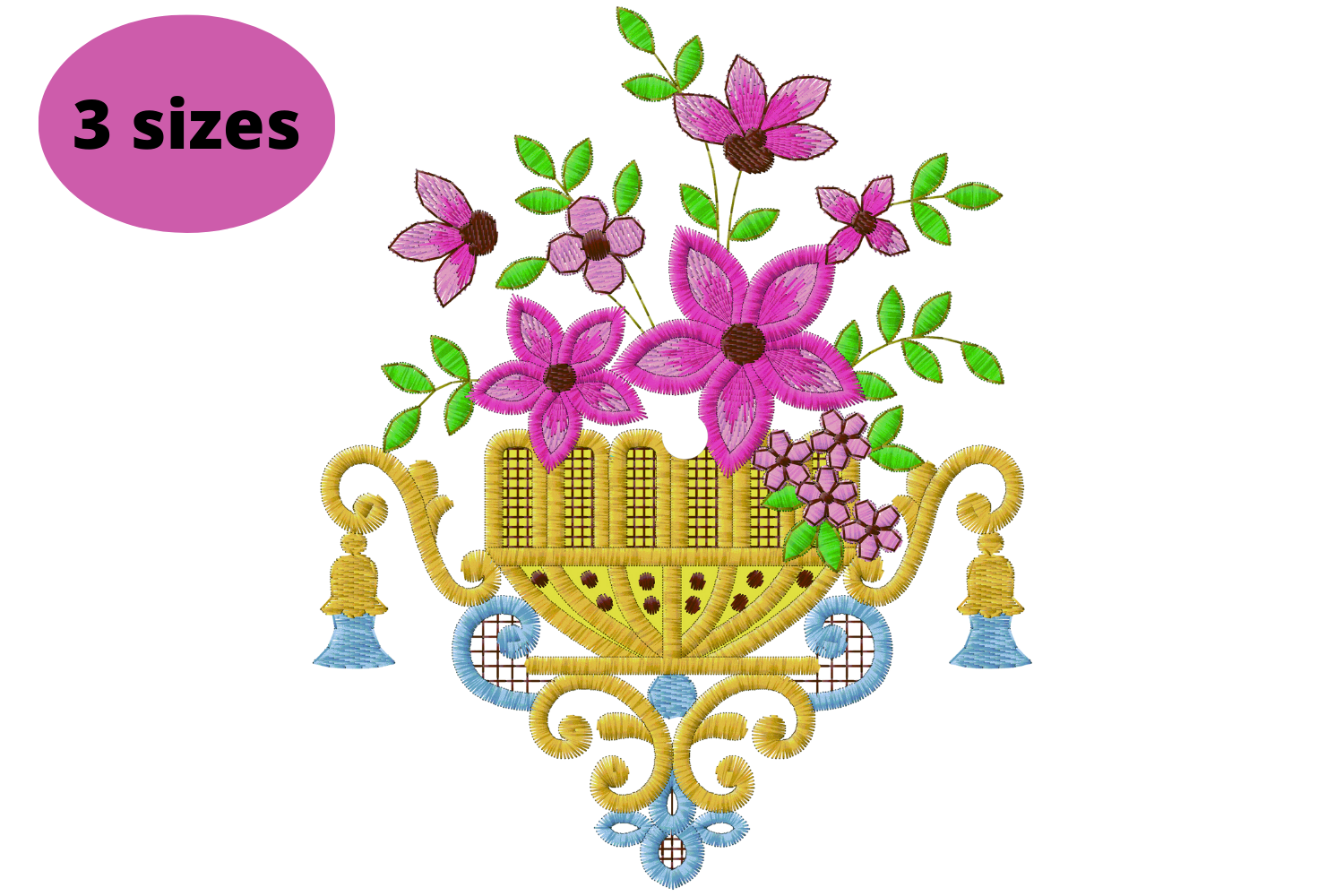 Floral Embroidery Design
