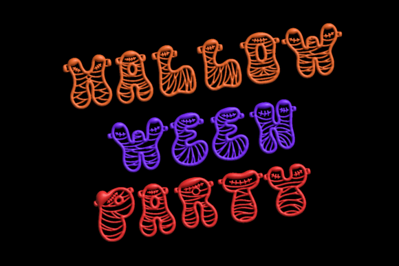 Frankyween Font - Preview 6