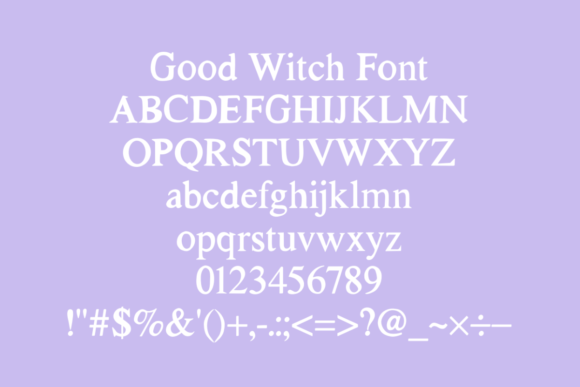 Good Witch Font - Preview 4