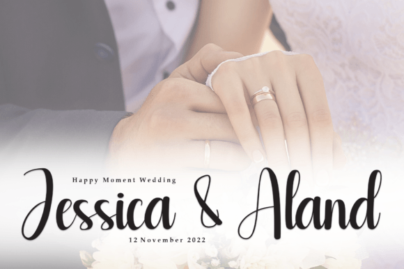 Honeymoon Font - Preview 1