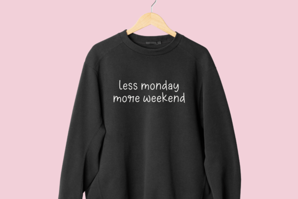 Huggable Font PNG with transparent background - Preview 1