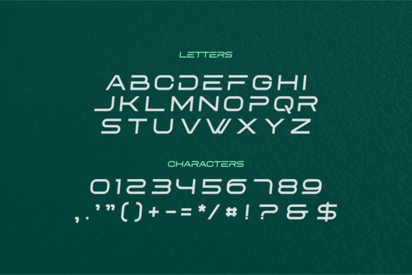 Jexcites Font - Preview 3