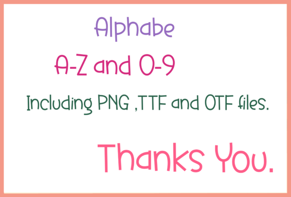 Light Brown Font PNG with transparent background - Preview 6