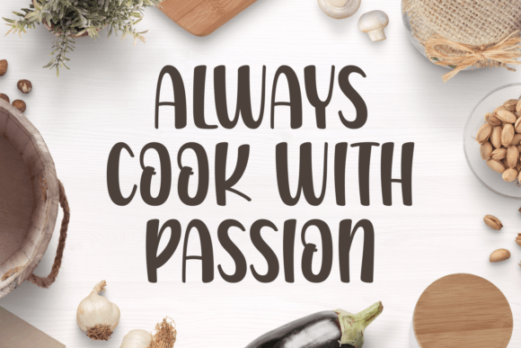 Mommy Kitchen Font PNG with transparent background - Preview 2