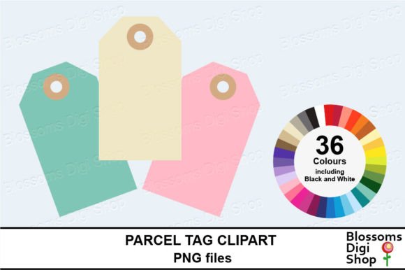 Upacel Sticker Parcel Tag Sticker Clipart Graphic by BlossomsDigiShop · Creative Fabrica