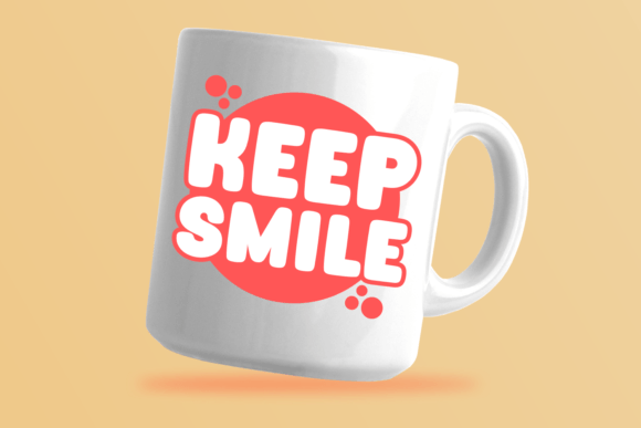 Retro Capital Font PNG with transparent background - Preview 3