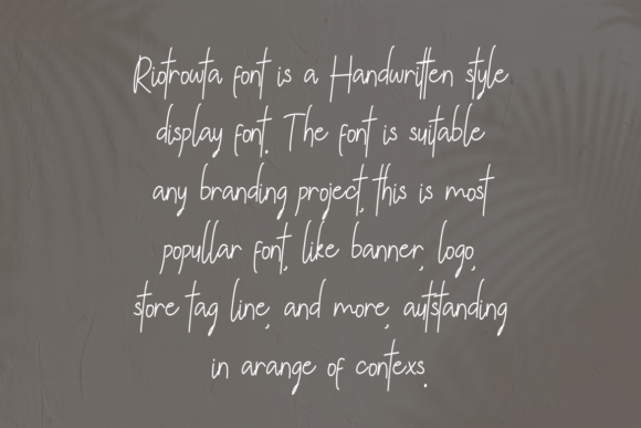 Riotrowta Font PNG with transparent background - Preview 3