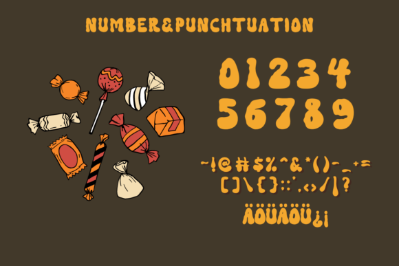 Scarry Vibes Font PNG with transparent background - Preview 6