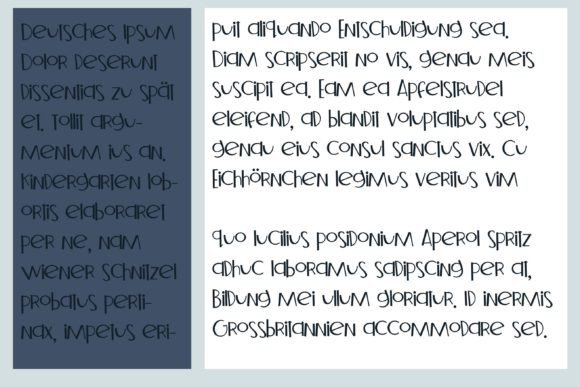 A Dorky Print Font - Preview 1