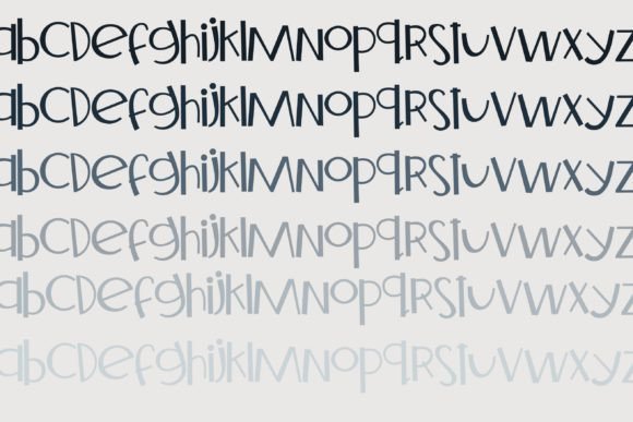 A Dorky Print Font - Preview 5