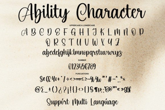 Ability Font - Preview 5