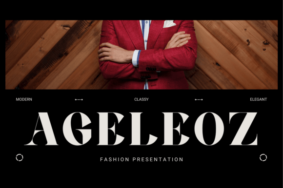 Agaleoz Font - Preview 4