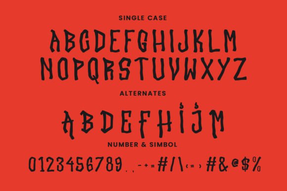 Akazzam Font PNG with transparent background - Preview 6