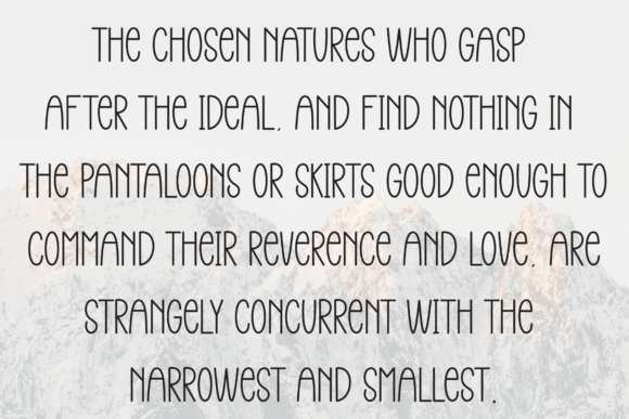 Aromatic Ginger Font - Preview 5