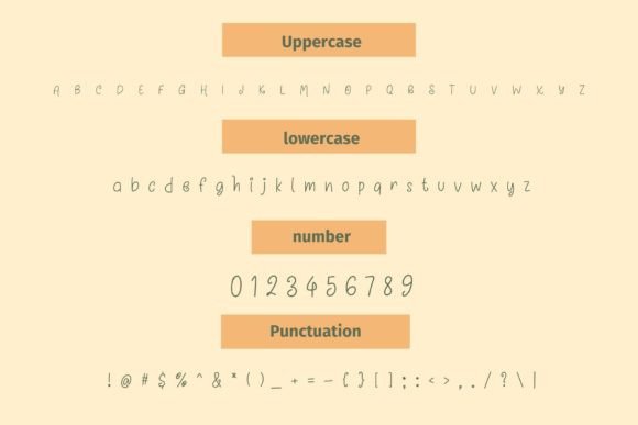 Autumn Wonderland Font - Preview 3
