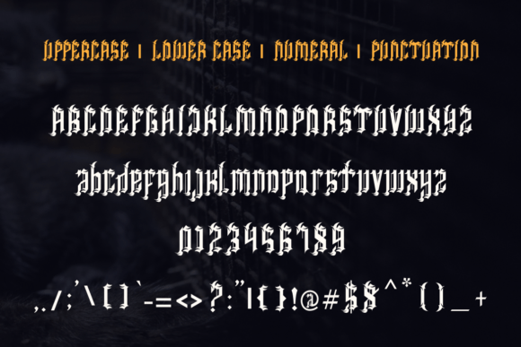 Black Gorjy Font - Preview 3