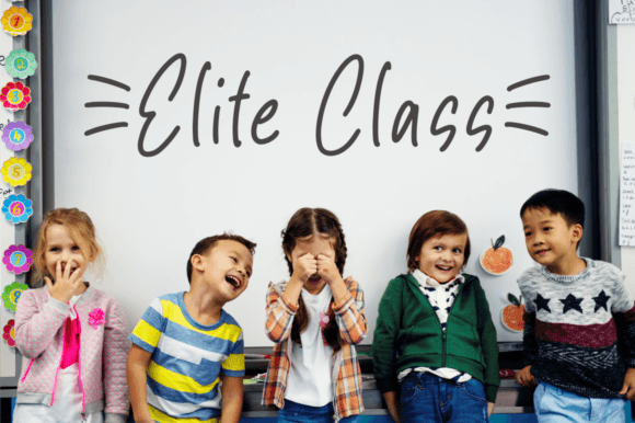 Back to School Font - Preview 3