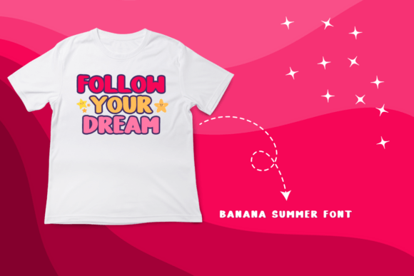 Banana Summer Font - Preview 2