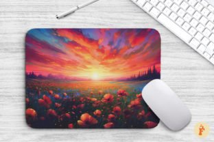 Beautiful Sunset Mouse Pad Bundle Graphic by Foxmia · Creative Fabrica