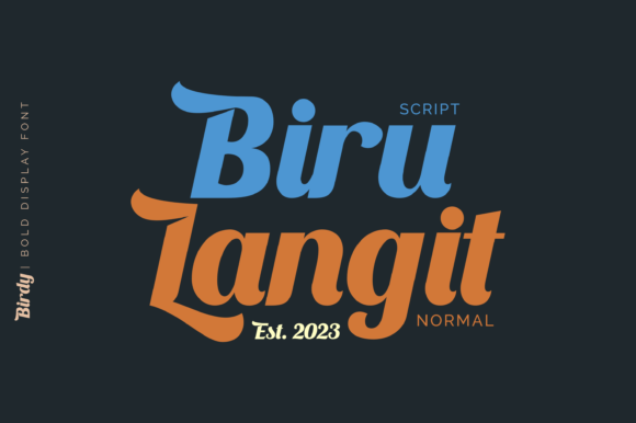 Birdy Font - Preview 3